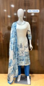 10629 Kurti Pant Dupatta - Image 2
