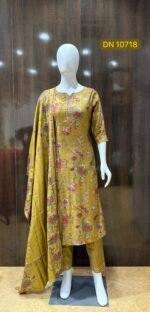 10718 Kurti Pant Dupatta - Image 2