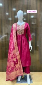 3821 Kurti Pant Dupatta - Image 2