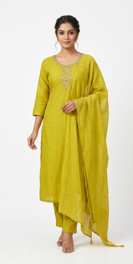 11059 Kurti Pant Dupatta