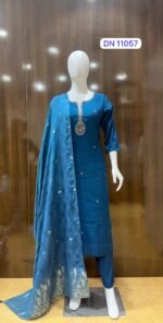 11057 Kurti Pant Dupatta - Image 2