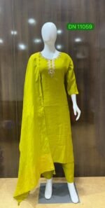 11059 Kurti Pant Dupatta - Image 2